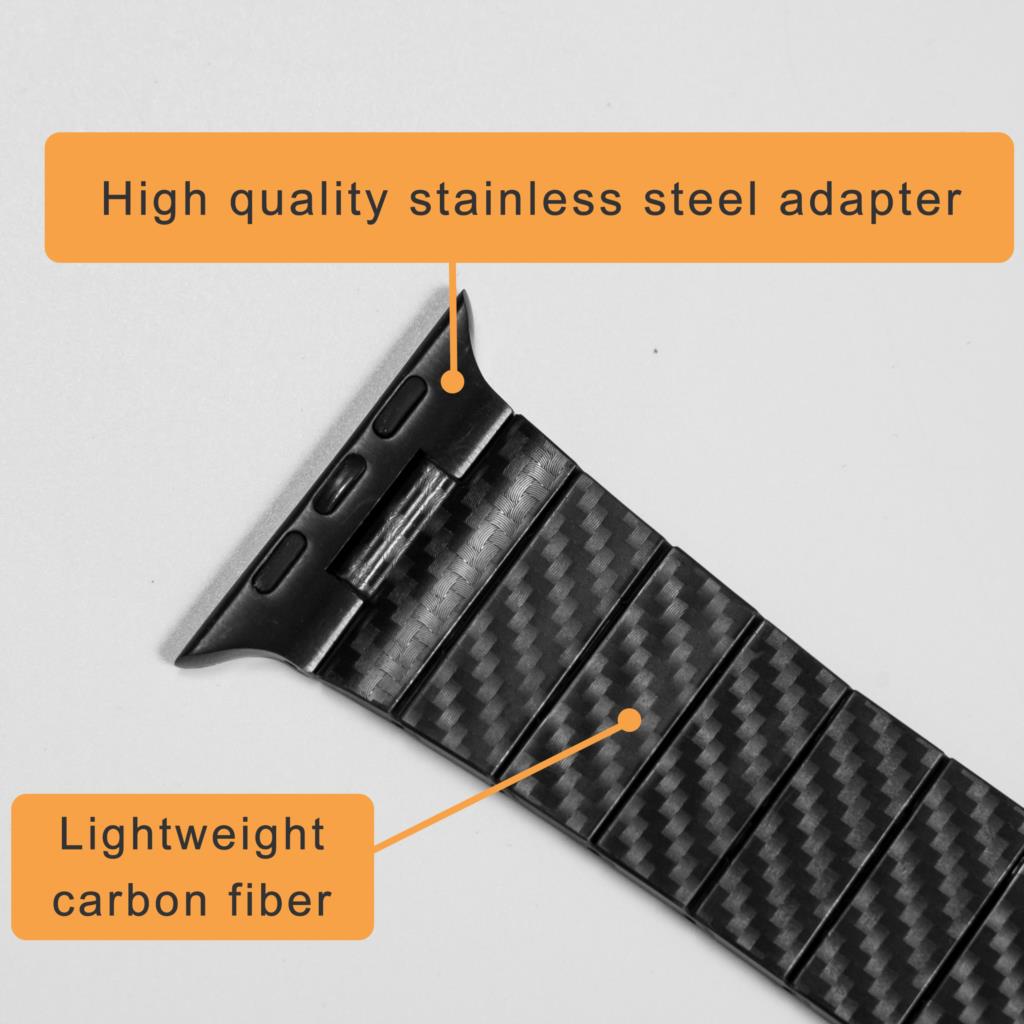 Lightweight Carbon Fiber Strap For Apple Watch - Premium Apple Watch Accessories from Dressmycell.com - Just $25.00! Shop now at Dressmycell.com Lightweight Carbon Fiber Strap For Apple Watch - Premium Apple Watch Accessories from Dressmycell.com - Just $25.00! Shop now at Dressmycell.com